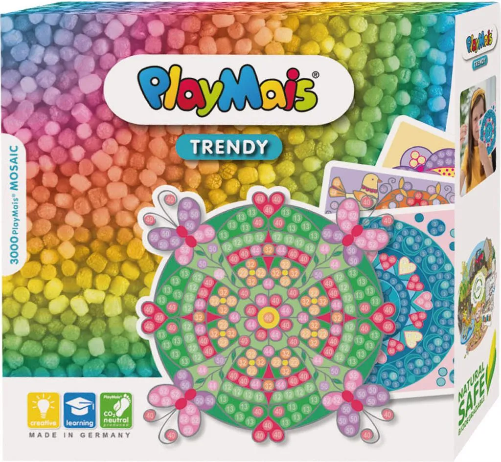 Activité Calme Enfant : PlayMais MANDALA 3000 Pièces pour la Maison