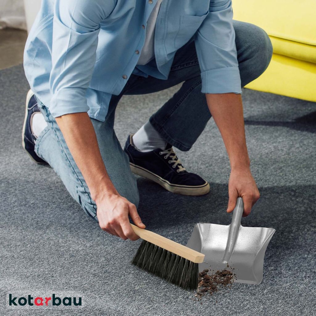 KOTARBAU® Kehrgarnitur 2 tlg. Kehrblech und Handfeger Produktbild 9