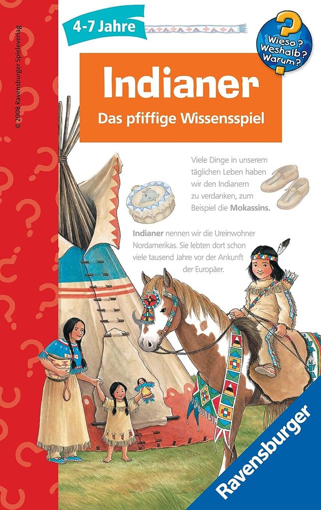 Wieso? Weshalb? Warum?: Indianer Mitbringspiel