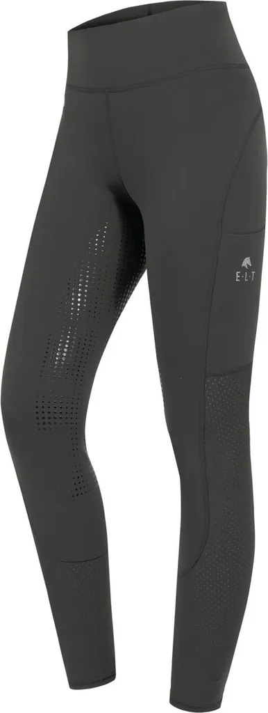 ELT Hannah Mesh Leggings d'équitation taille haute grip femme - Noir