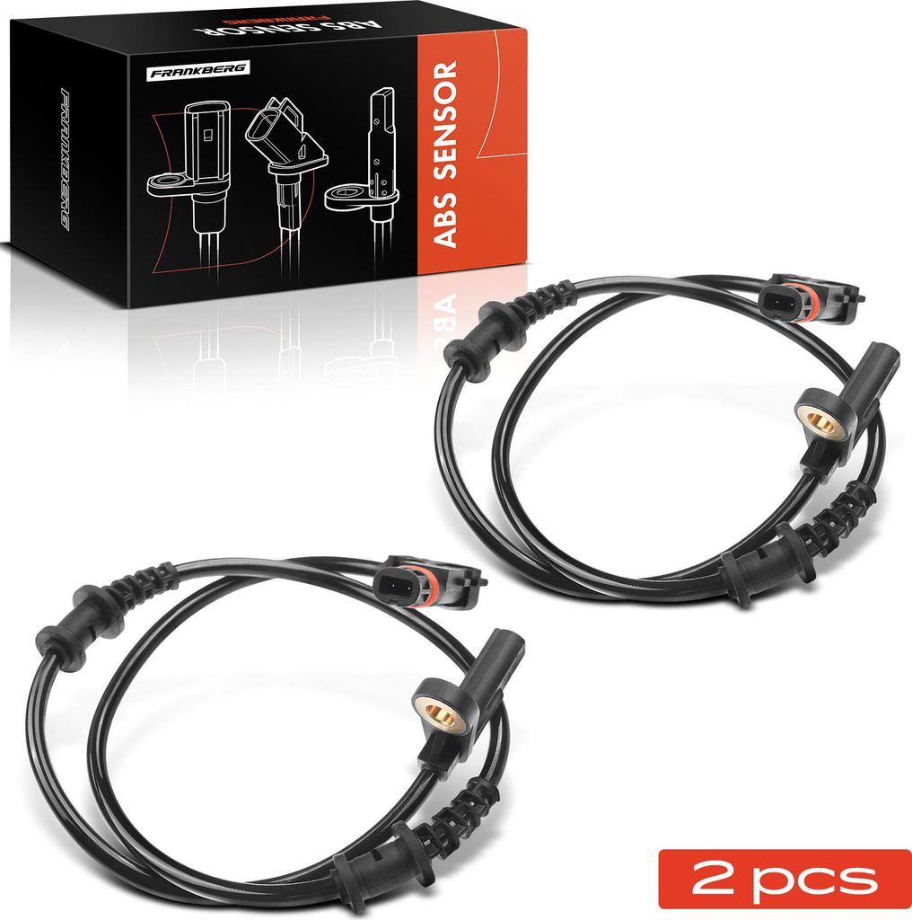 Frankberg 2x ABS Sensor Vorderachse beidseitig für Mercedes-Benz W203 CL203 S203 CL203 C209 A209 R171 2.0L 2000-2011
