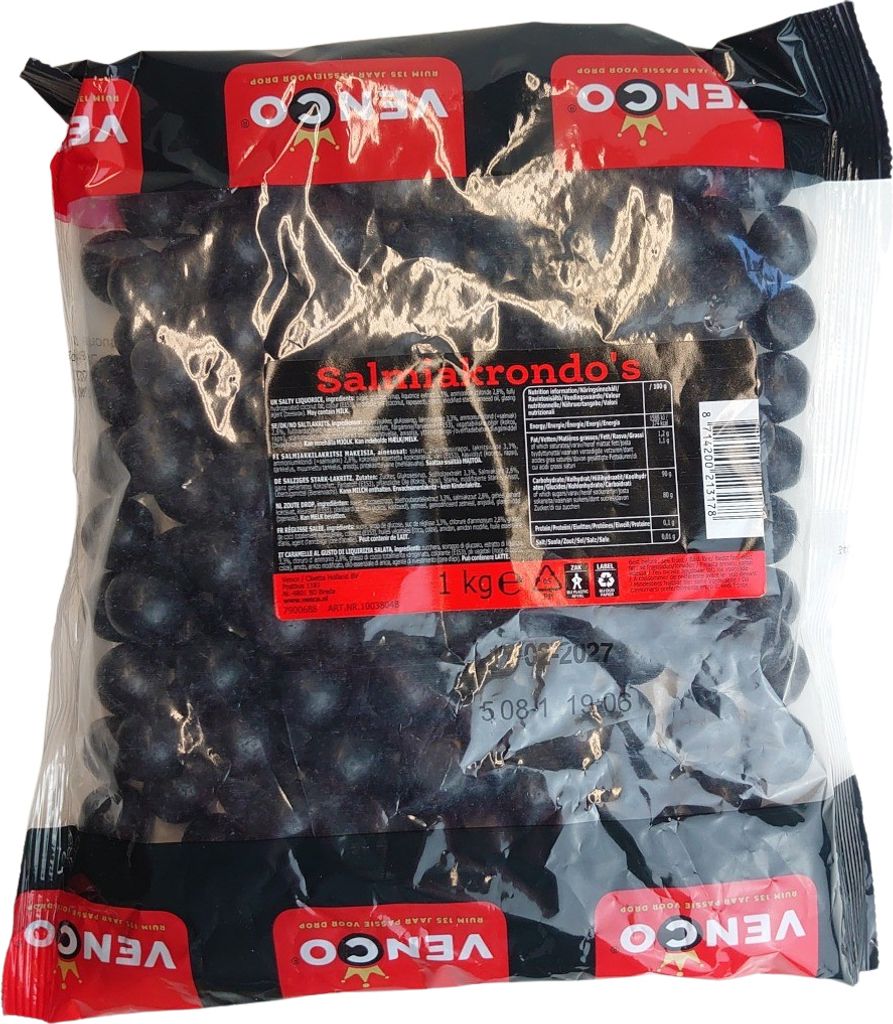 Venco Salmiakrondo's 1kg Produktbild 