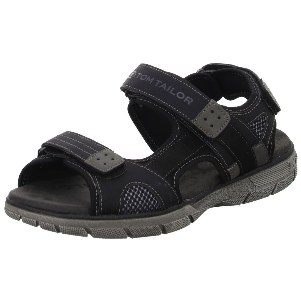 Tom Tailor Sandalette 3280302-BLACK
