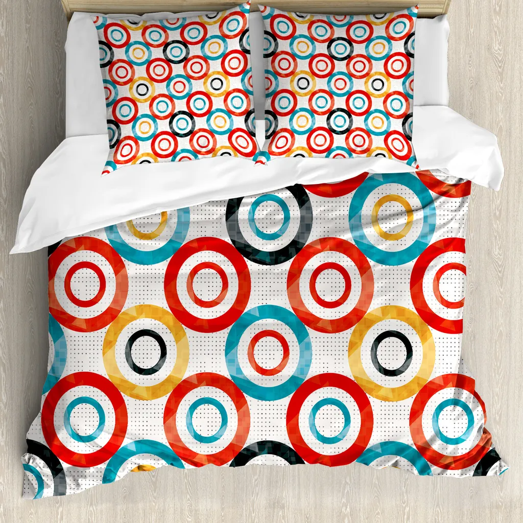Arreda con ABAKUHAUS: Copripiumino Music Night Retro 200x200
