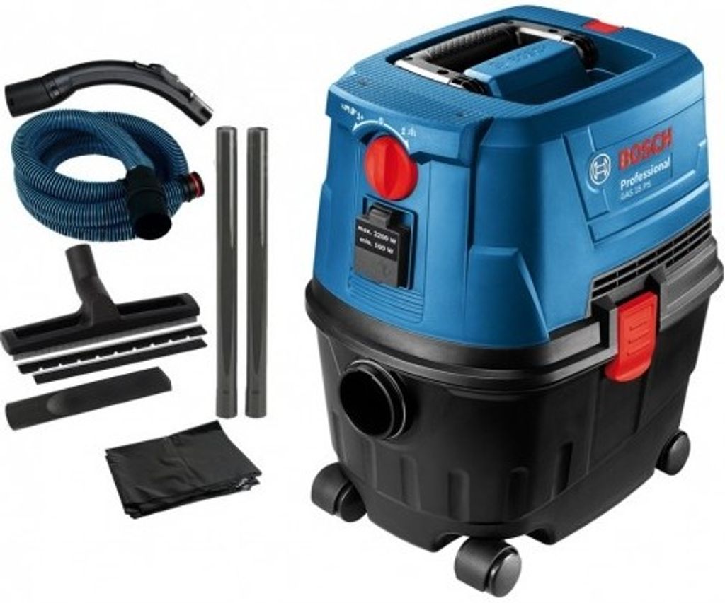 Bosch GAS 15 PS Professional, 1100 W, Cylindrový vysávač, Obrázok produktu 