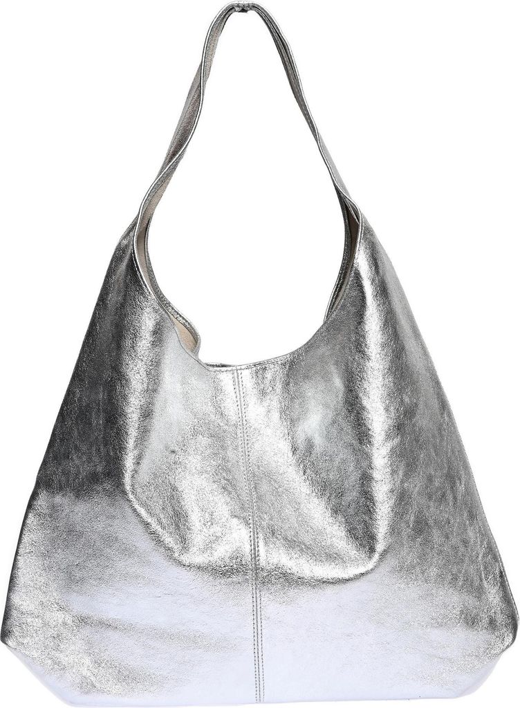 Luisa Vannini_Top handle bag_AW25 LV 8150_ARGENTO Immagine del prodotto 