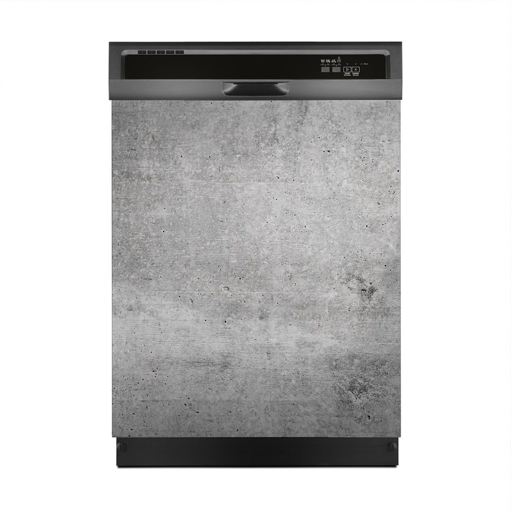 Magnete Dekorative 60x70 cm Küche Magnetmatte Spülmaschine - Beton Zement Textur