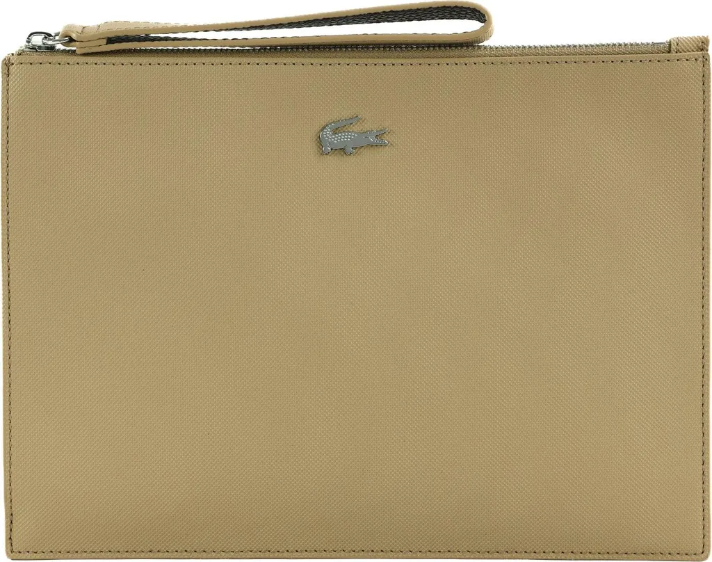 Pochette de Cérémonie Lacoste Anna - Sac de Soirée Beige Mariage Chic