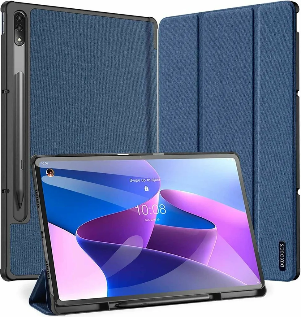 Custodia Business Dux Ducis Lenovo Tab M10 Plus 3a Gen 10.6 Blu Rigida