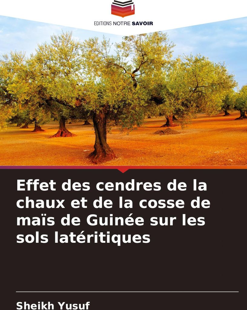 Effet des cendres de la chaux et de la cosse de maïs de Guinée sur les sols latéritiques