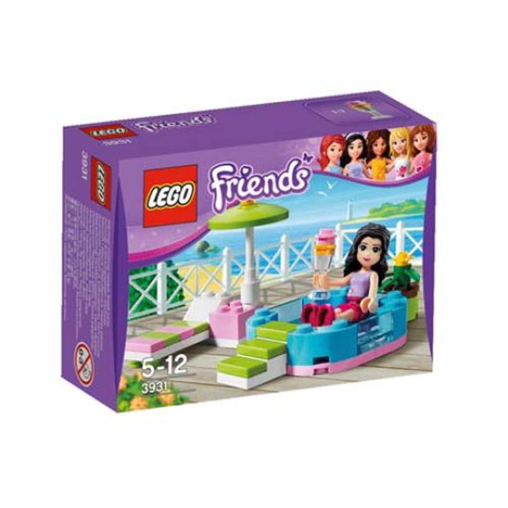 Lego Friends 3930 Stephanies Backspass im Garten Produktbild 