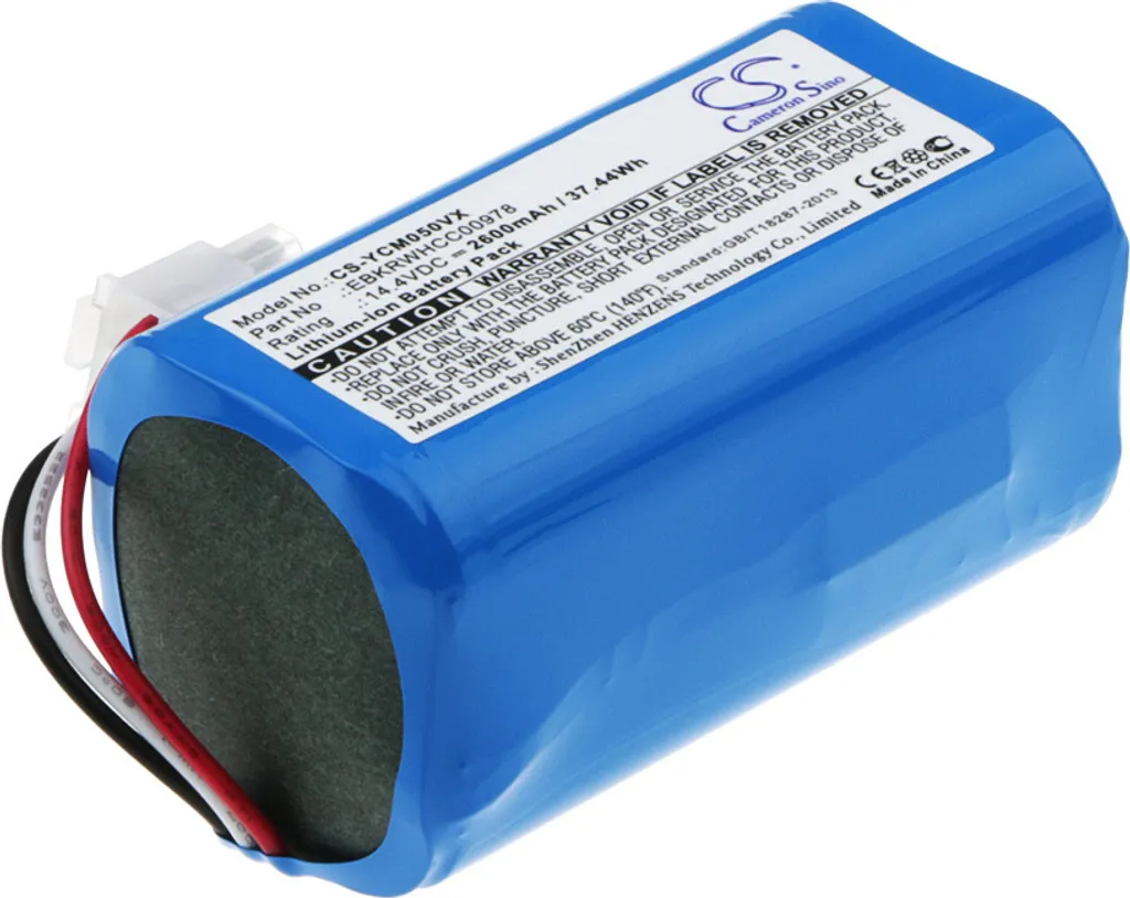 Batterie iCLEBO Arte et Smart YCR-M05 compatible Techtek Haute Qualité
