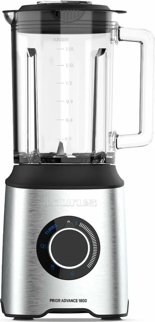 Mixeur sur socle Taurus PRIOR ADVANCE 1800W Bol 2L Acier Inoxydable