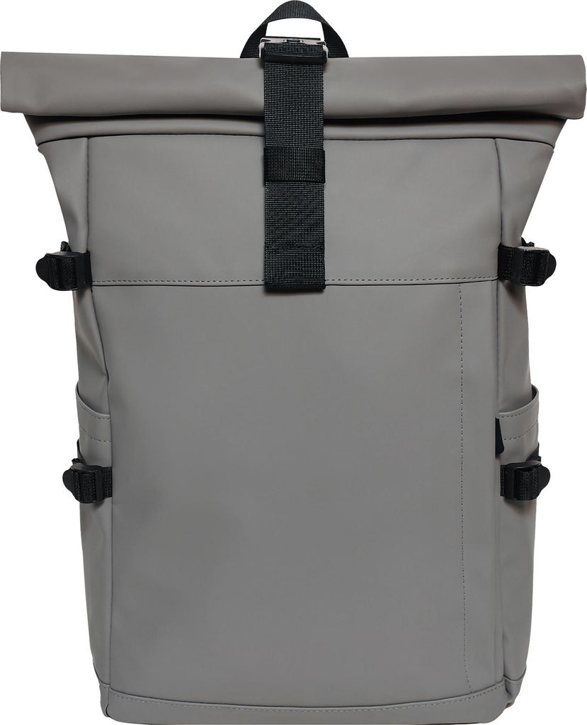 Cityrucksack RollTop Rucksack Freizeitrucksack Herren Damen Wasserabweisend (9058) GRAY