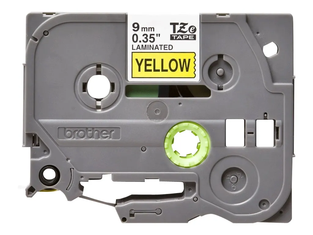 Brother TZe-621 9mm Nero/Giallo | Dai Colore alla Tua Organizzazione