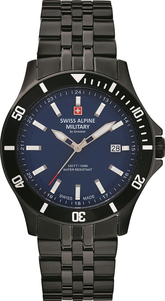 Swiss Alpine Military - 7022.1175 - Armbanduhr - Herren - Quarz - Challenger