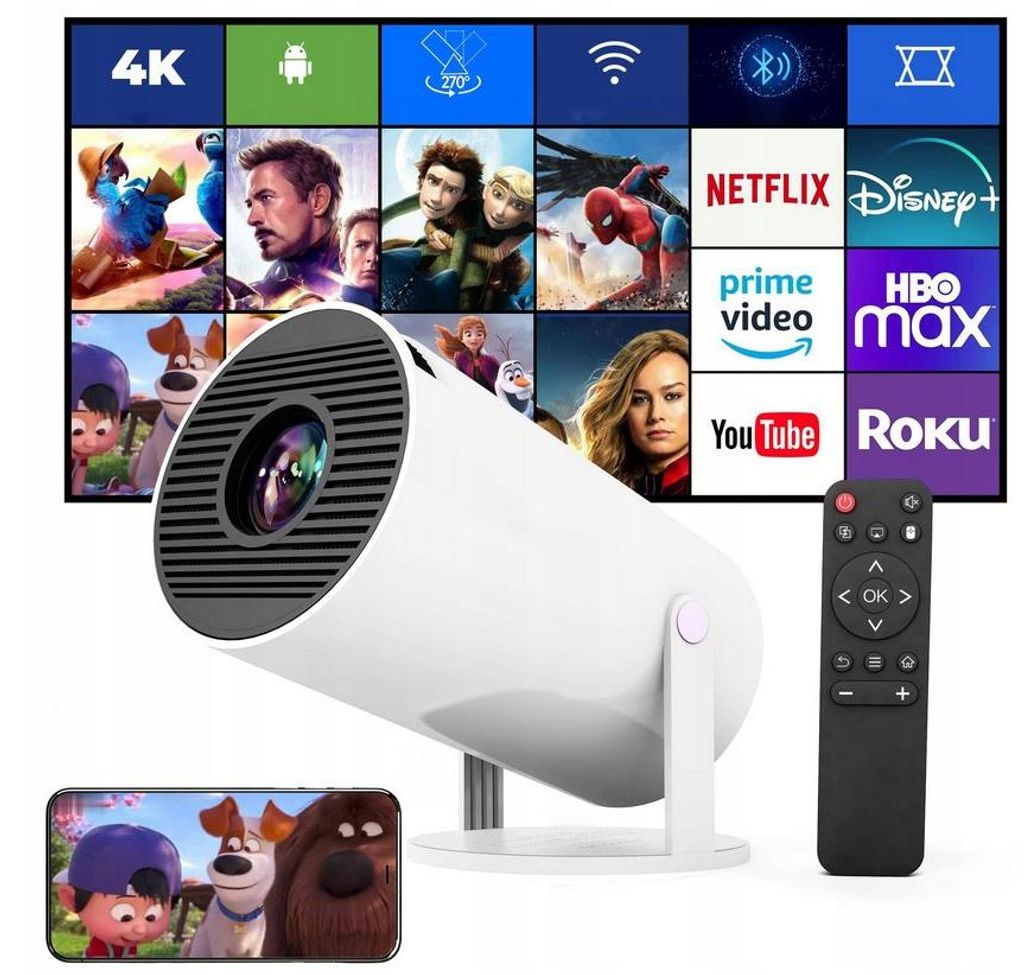 Wi-Fi Smart 4K projektor s Bluetooth reproduktorem Openbox Obrázek produktu 