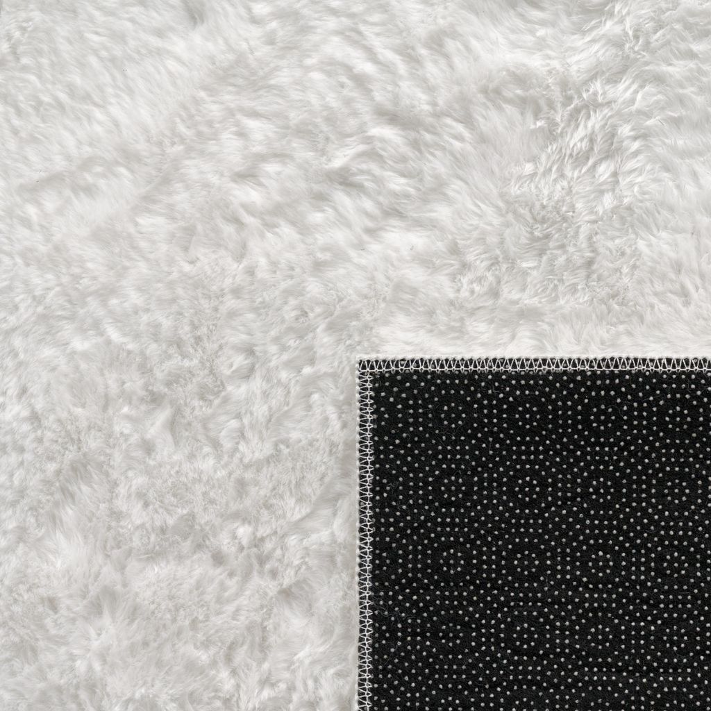 Tapis de salon en Fourrure artificielle Shaggy à poils Image du produit 