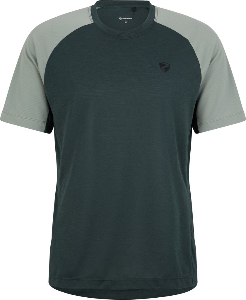 ZIENER NEMUEL shirt men DARK JUNGLE DARK JUNGLE 52