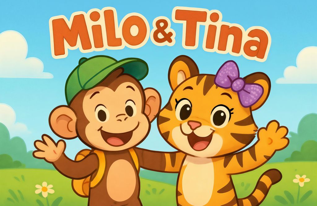 hansepuzzle 110276 - Milo und Tina Puzzle, 500 Teile, Kinder, 46,0 x 30,0cm mit hochwertiger Aufbewahrung, Kartonbox und wiederverschließbarem Beutel