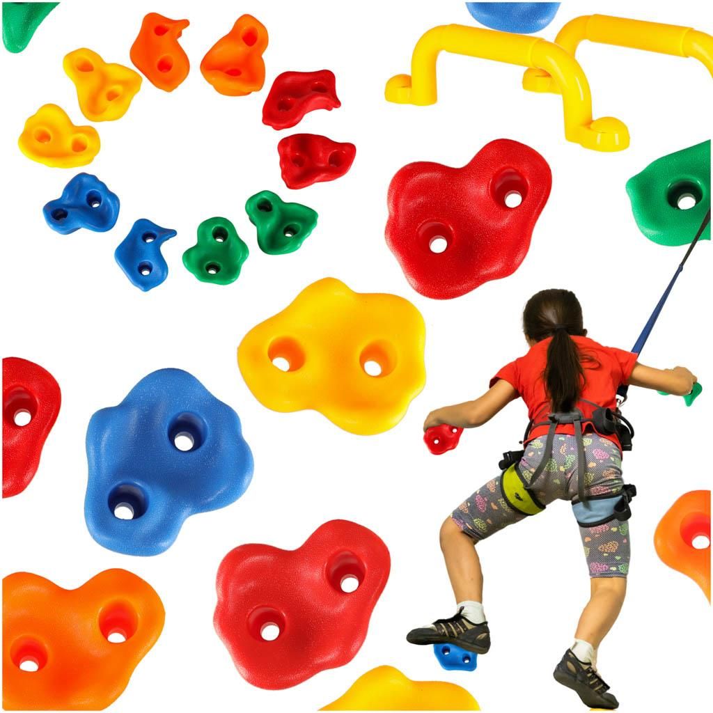 Pietre di arrampicata per bambini impugnature colorate 10 Immagine del prodotto 