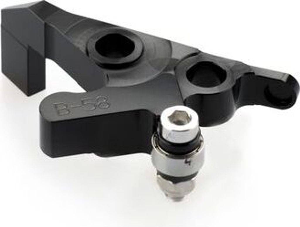 PUIG 7001N Vorderradbremshebel Adapter passend fuer YAMAHA X-MAX 400 Schwarz