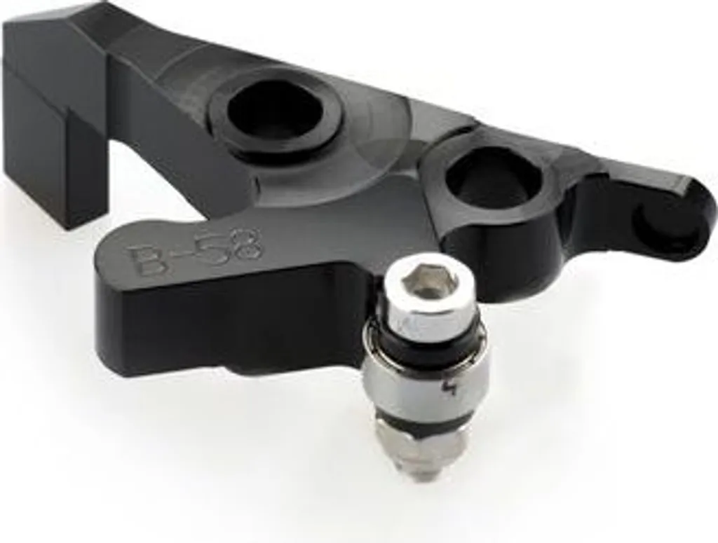 Support de Levier de Frein PUIG 7001N Noir pour Scooter YAMAHA 400