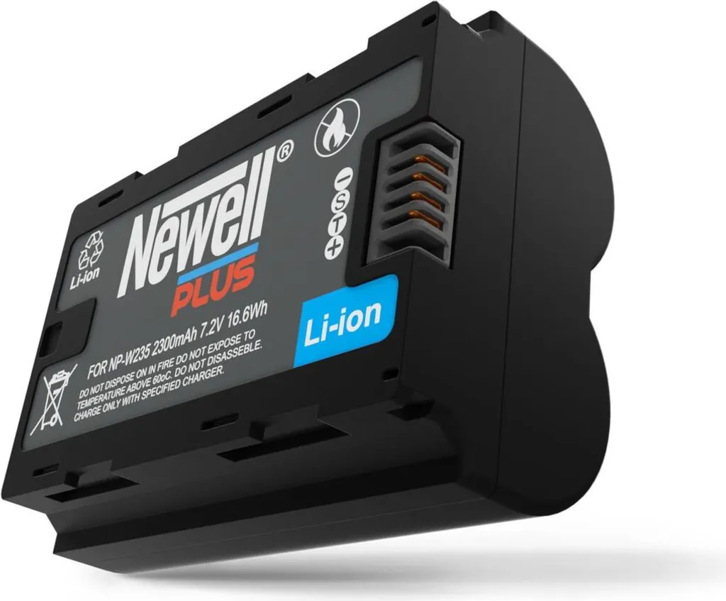 Batterie de Secours NP-W235 Newell Plus pour Shooting Photo Longue Durée