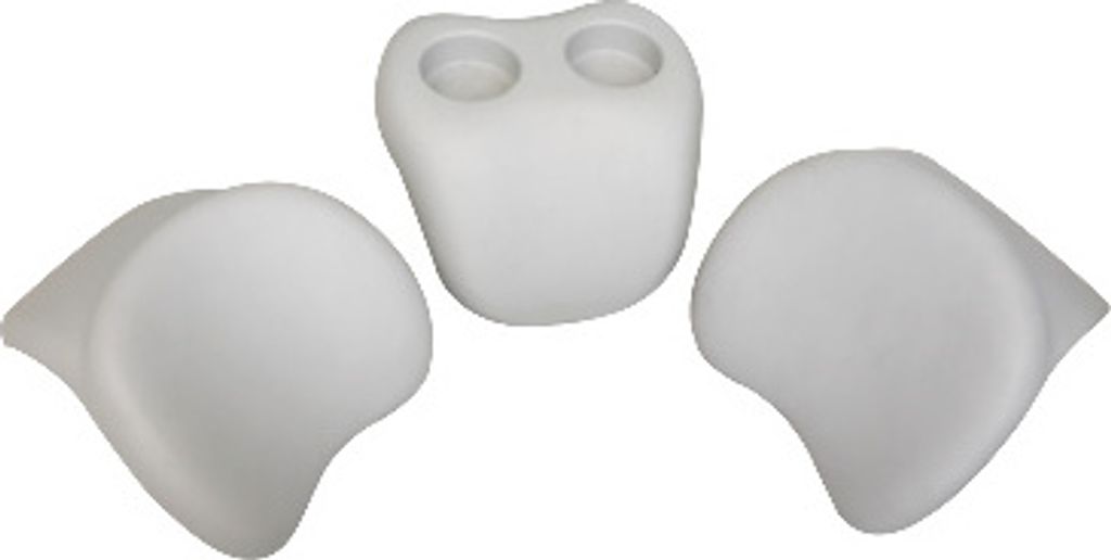 2 Nackenkissen+Getränkehalter SET Mspa Whirlpool Premium Produktbild 2