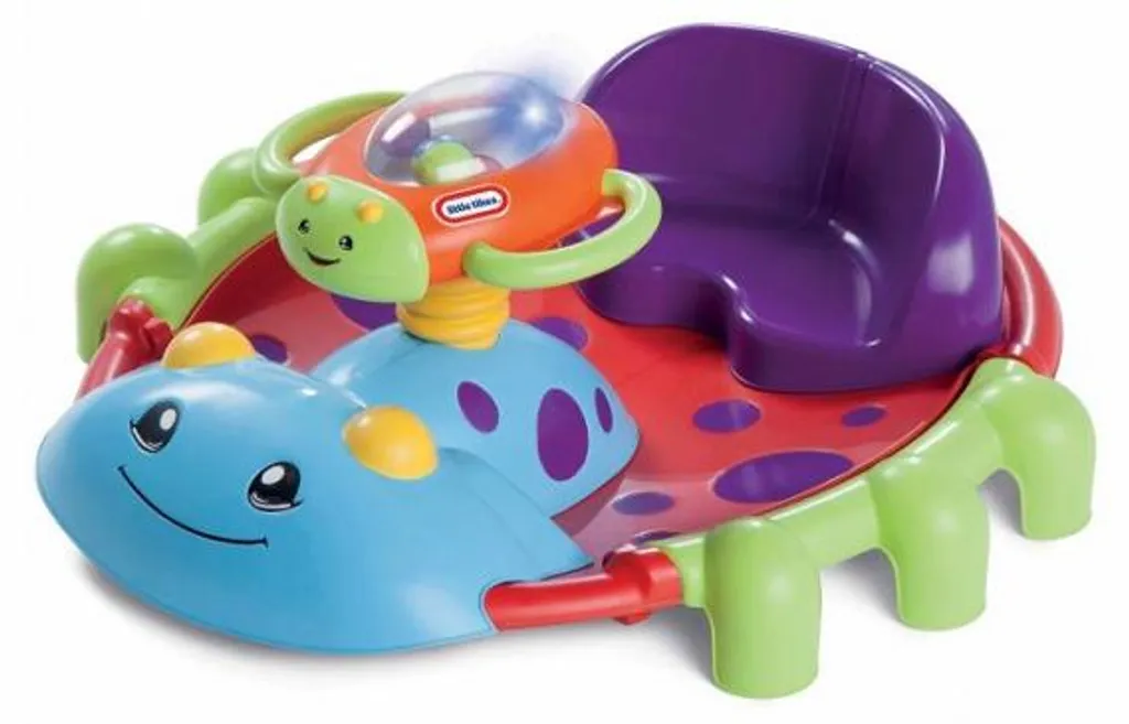 Bascule Bébé Ergonomique Little Tikes 631993M Dossier Haut Sécurisé