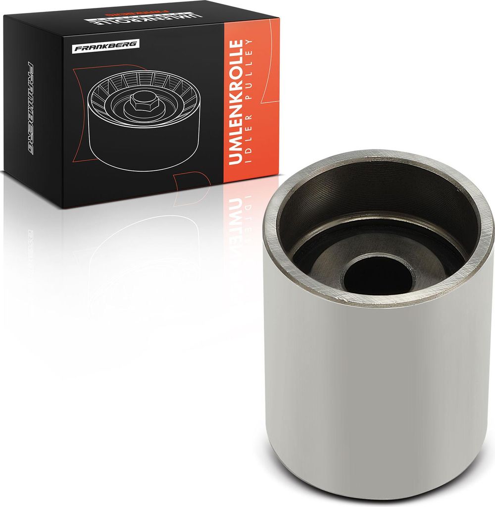 Frankberg 1x Umlenkrolle Führungsrolle für VW Golf Polo Audi A4 A6 Seat Leon Ford