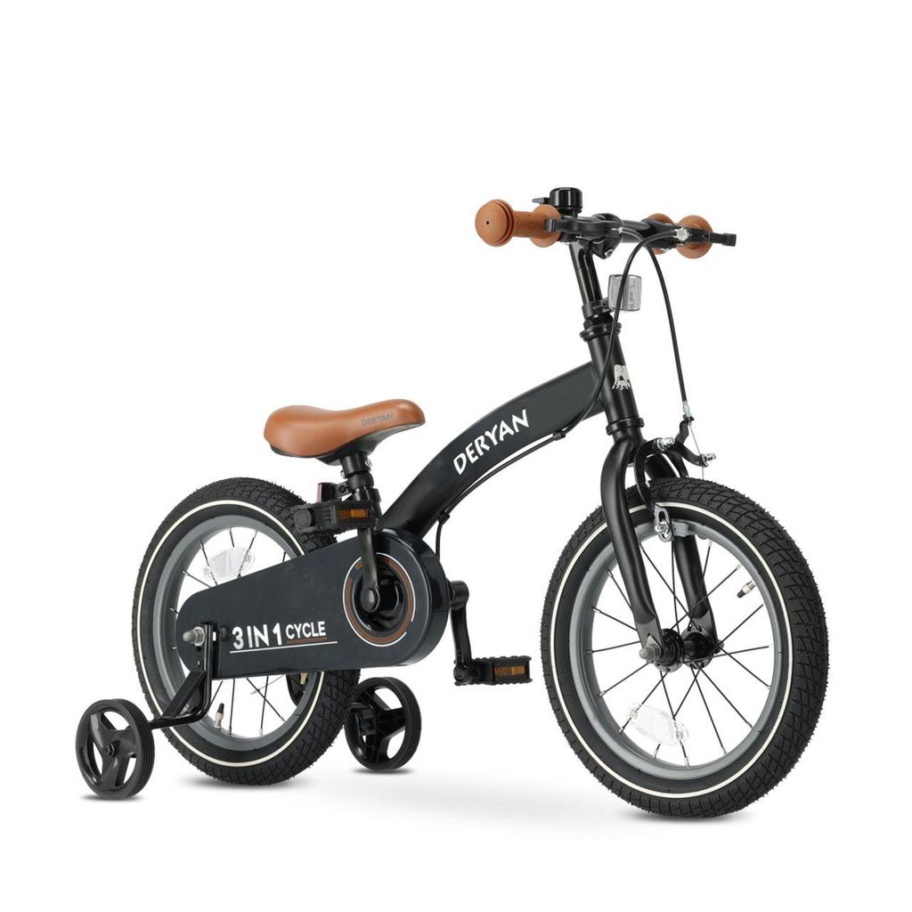 Deryan Luxe 14-Zoll-Kinderfahrrad - 3 in 1 - Balance Produktbild 