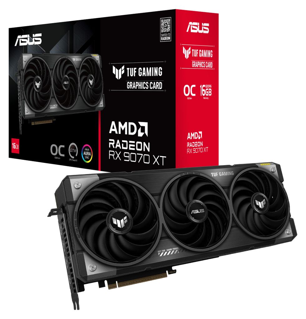 ASUS TUF Gaming TUF-RX9070XT-O16G-GAMING AMD Radeon RX 9070 Image du produit 