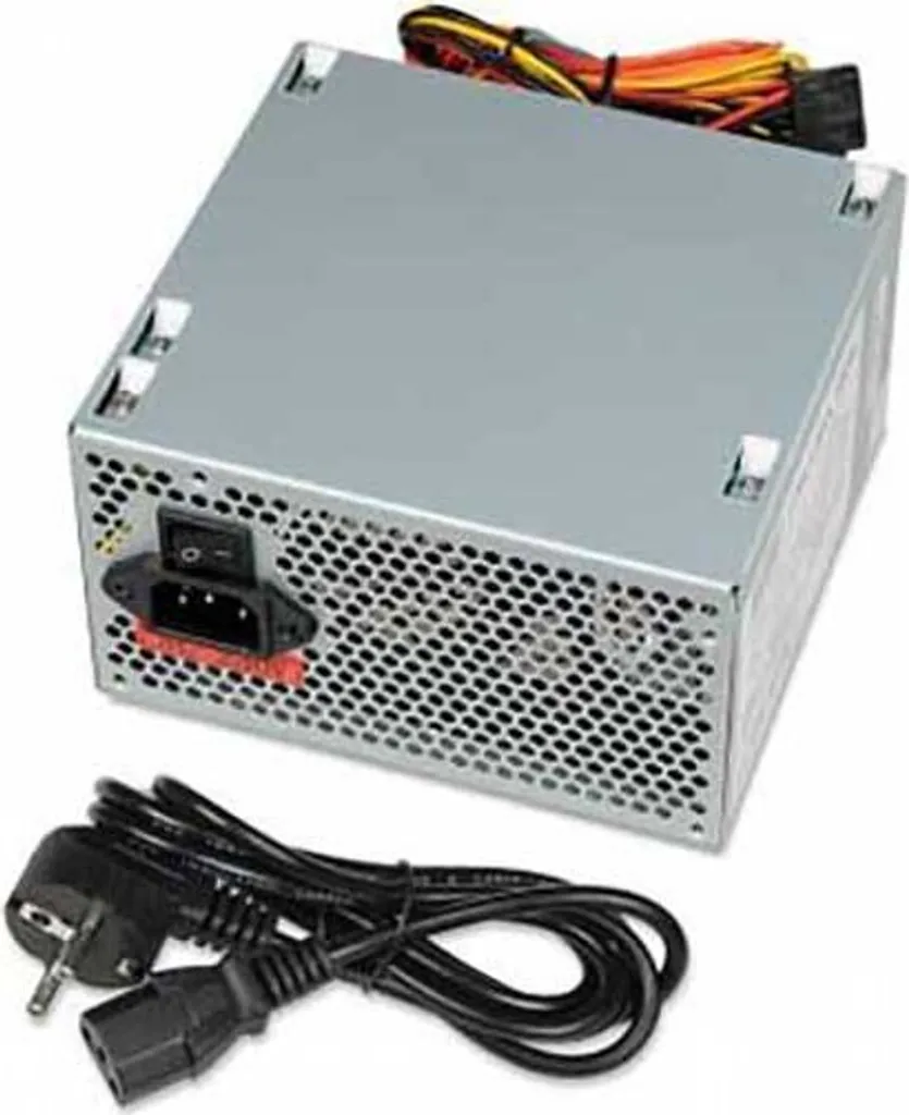 Alimentation PC ATX 500W iBox CUBE II pour Ordinateur de Bureau Argent