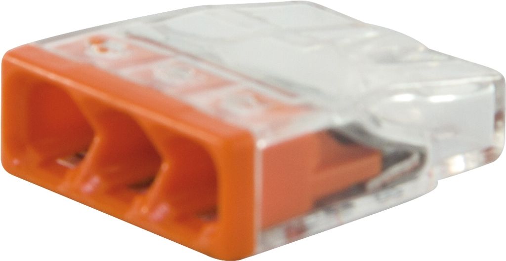 WAGO WAGO -Compact-Verbindungsklemme 31730605 Verb.klemme 3-f 6st