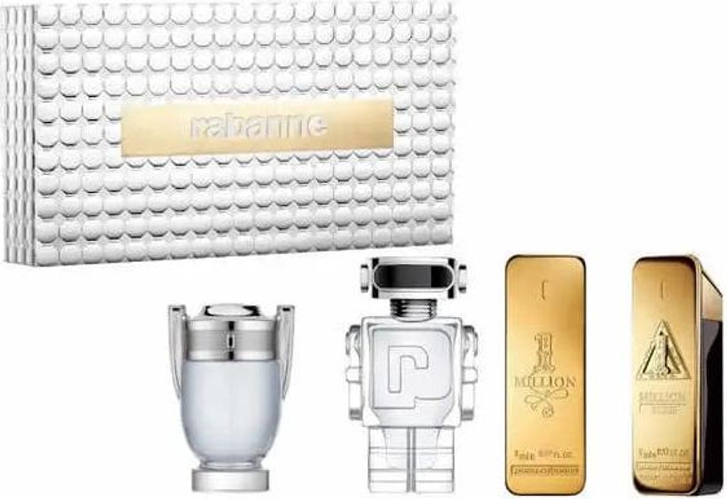 Miniatur-Geschenkset mit Miniatur-Parfüms für Männer 4x5ml