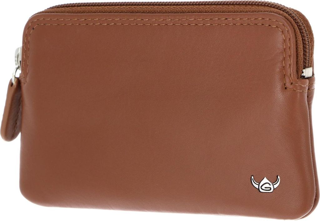 Golden Head Leder Schlüsselmäppchen Polo RV-Schlüsseletui 5040 Cognac braun