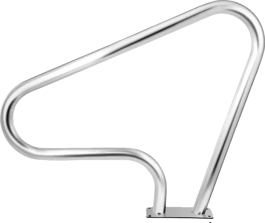 Main courante de piscine en inox 304, charge 250 lbs, 39x32 pouces
