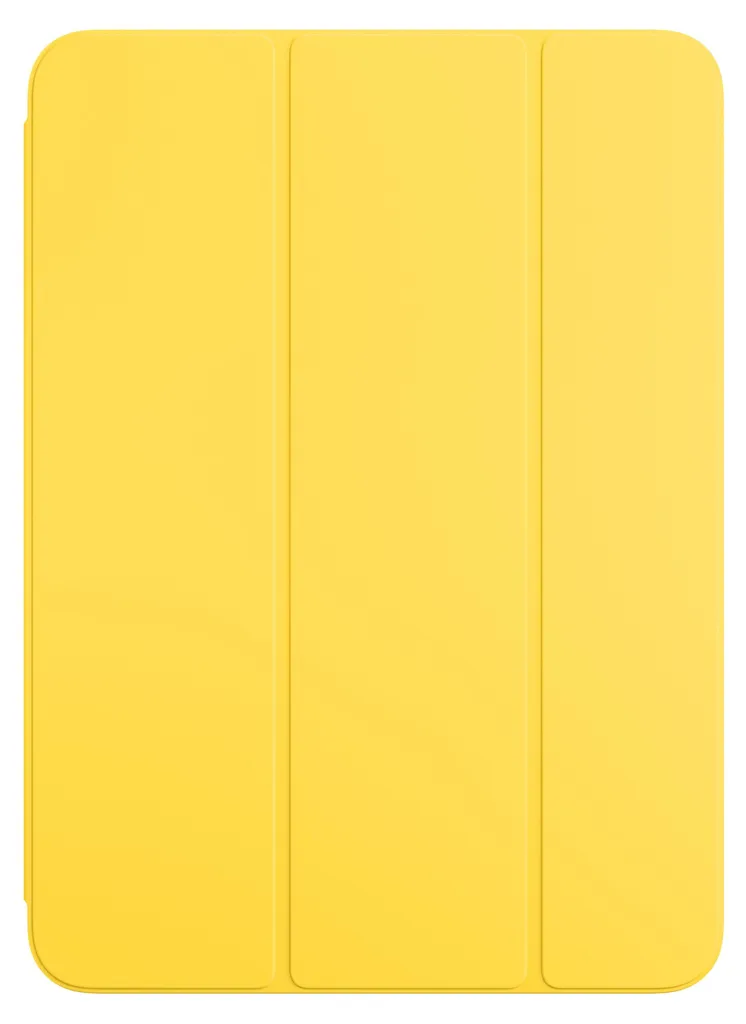 Smart Folio Apple pour iPad Pro 11 pouces 2025 et iPad 10.9 Geel Citron