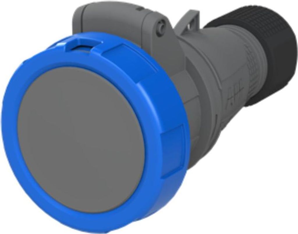 Amphenol 16 Ampere CEE Kupplungssteckverbinder 3-polig (2P+PE) Buchse, Kodierung 6h blau 200/250V Frequenz 50 und 60Hz