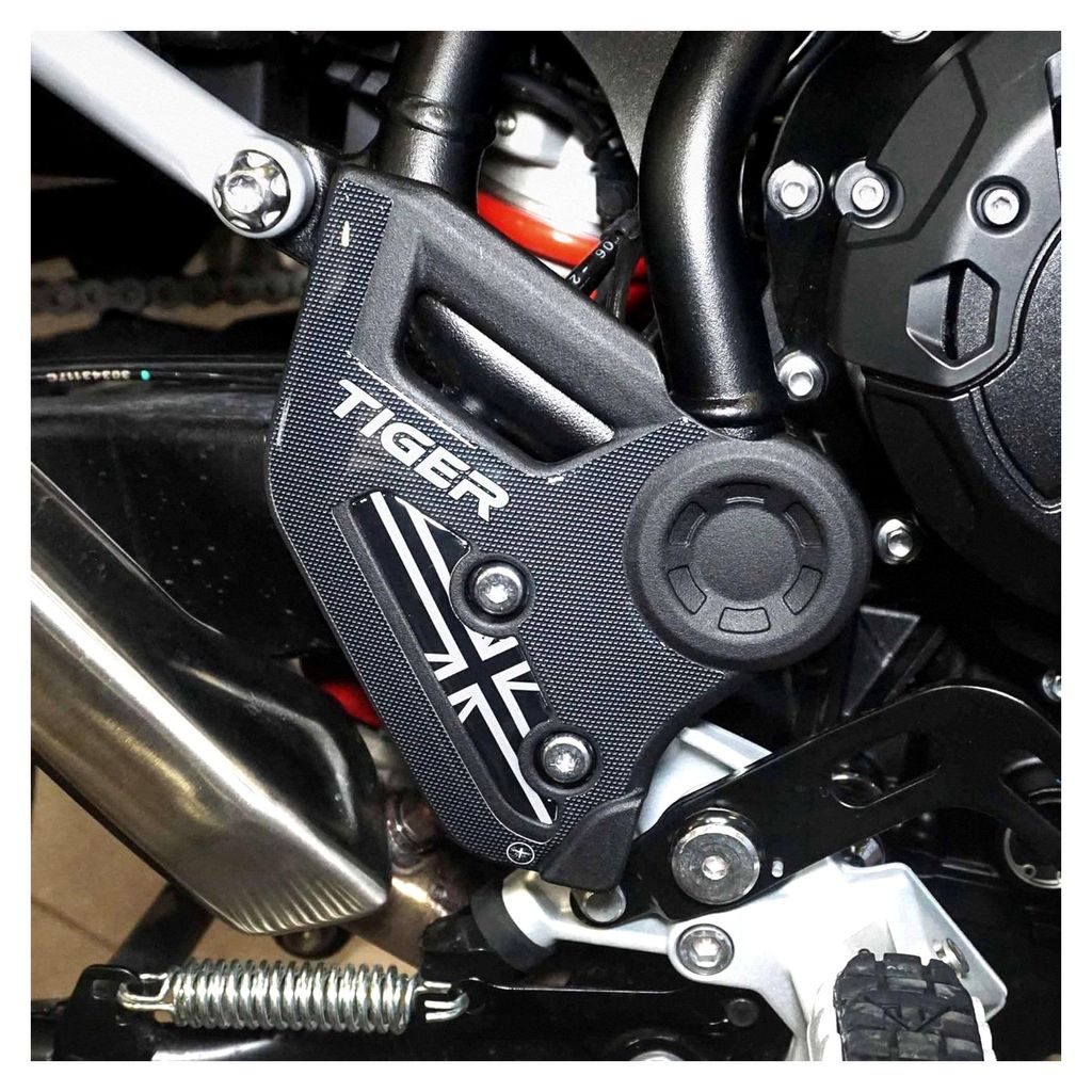 3D Aufkleber Dekorationen und Motorrad-Einstiegsleisten für Triumph Tiger 900-850