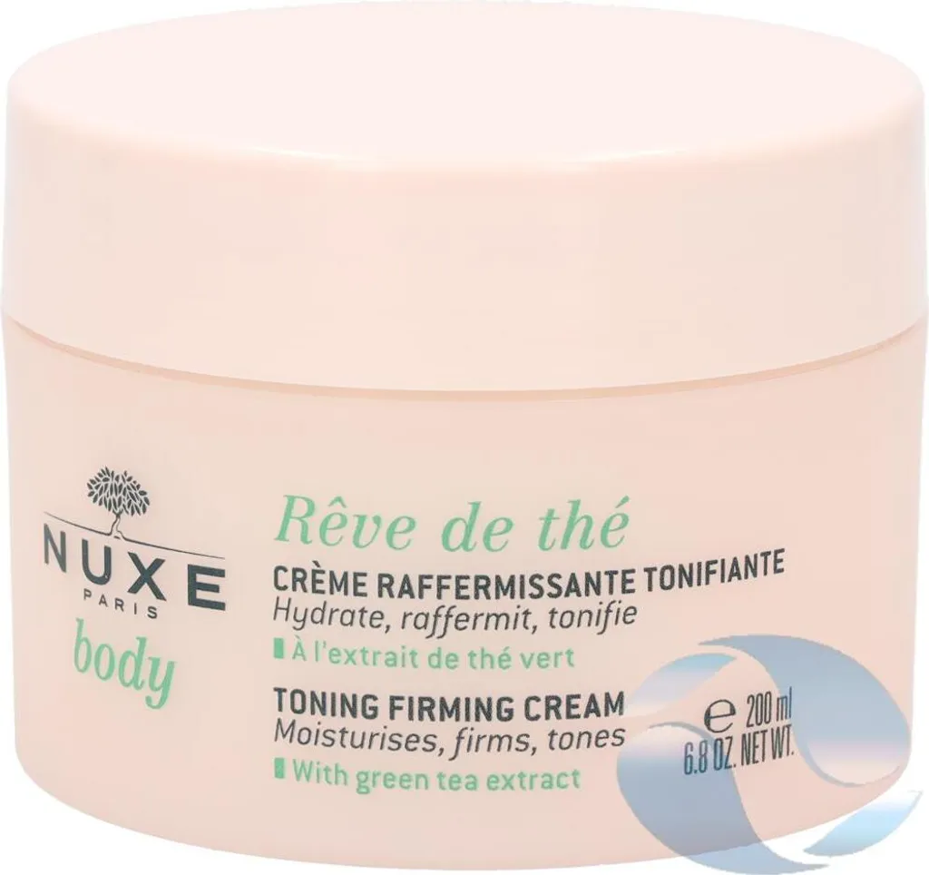 Soin Corps Raffermissant NUXE Rêve de Thé Crème Tonifiante Format 200ml