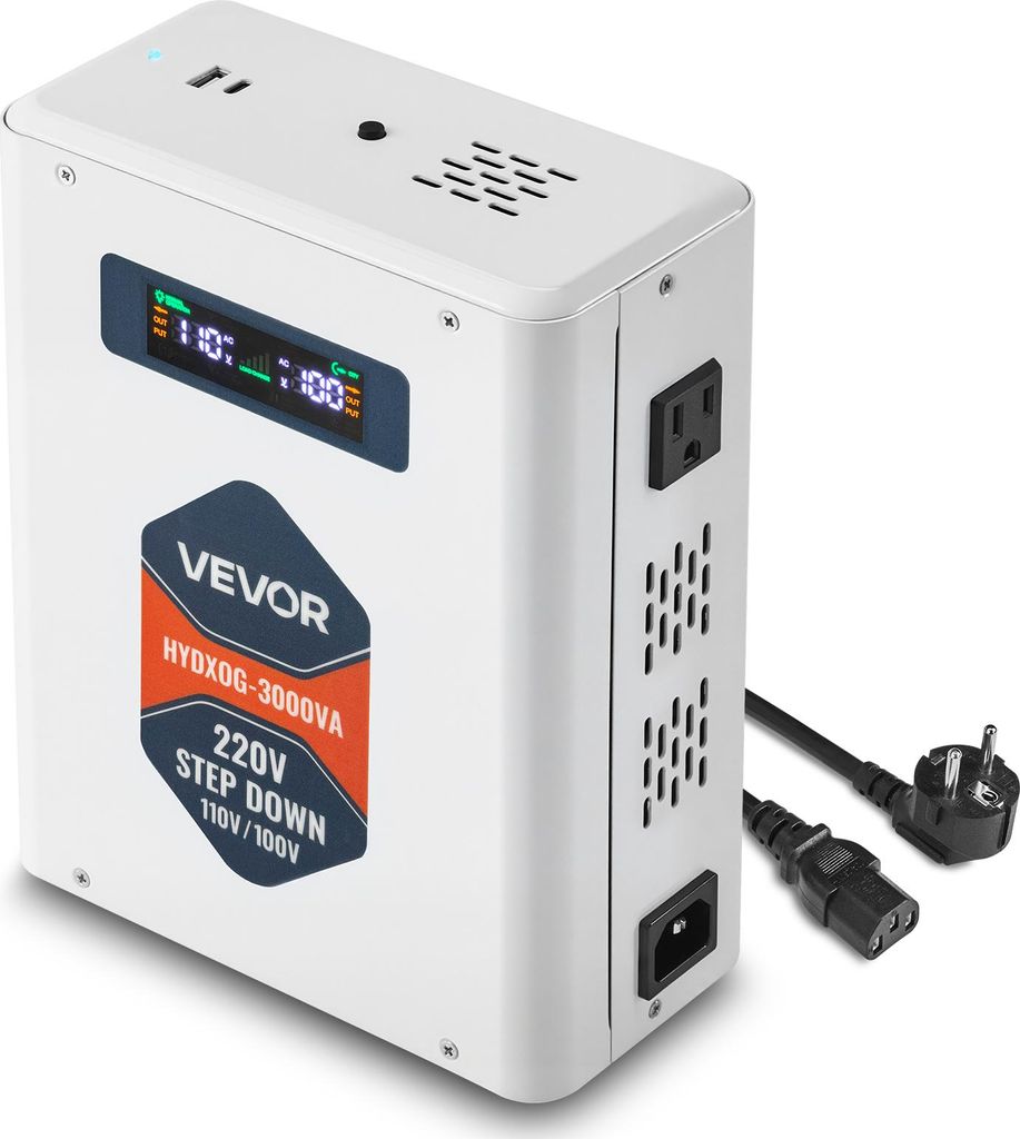 VEVOR convertitore di tensione step-down, 3000 VA, Immagine del prodotto 