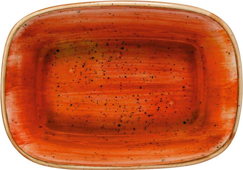 Aura Terracotta Gourmet Rechteckschale 17x11,5cm - 12 Stück