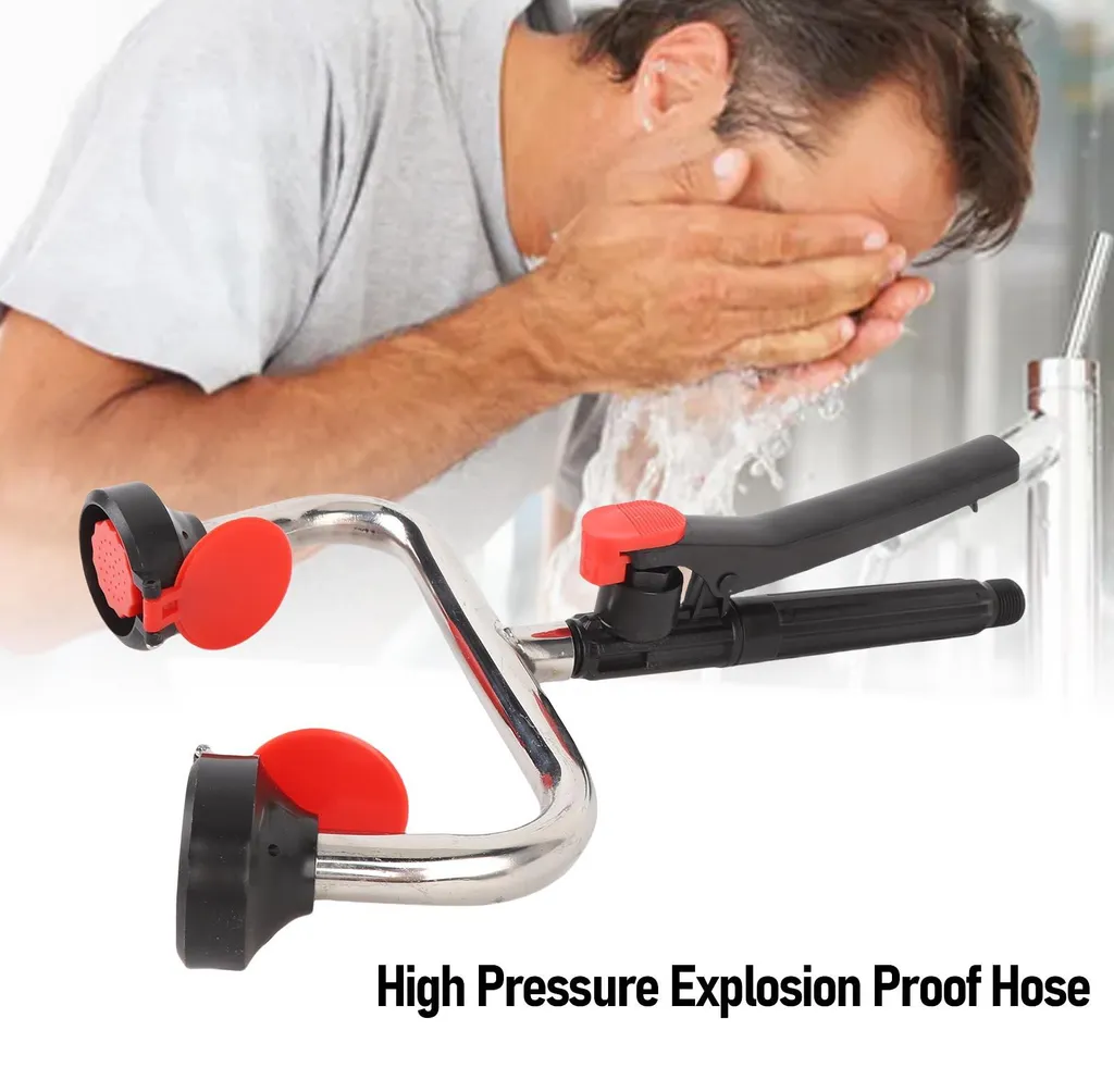 Kit douche oculaire secours : solution contre projections chimiques - 17