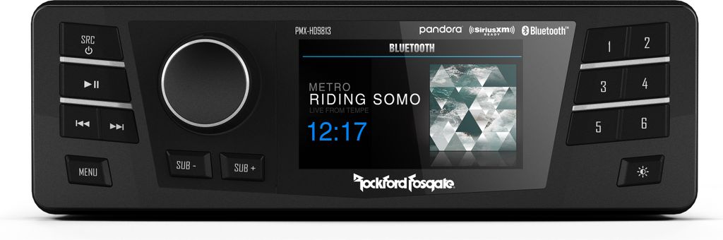 Radio motocyklowe Rockford Fosgate PMX-HD9813 Zdjęcie produktu 