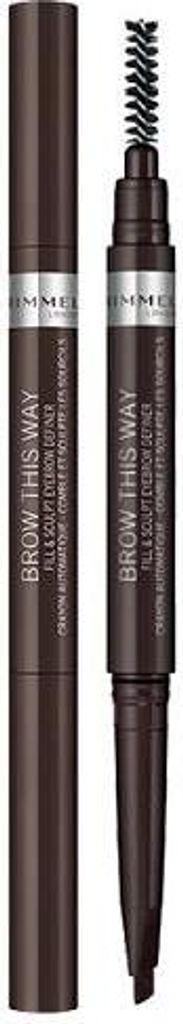 Rimmel Augenbrauenstift Brow This Way in Dunkelbraun, 0,25g