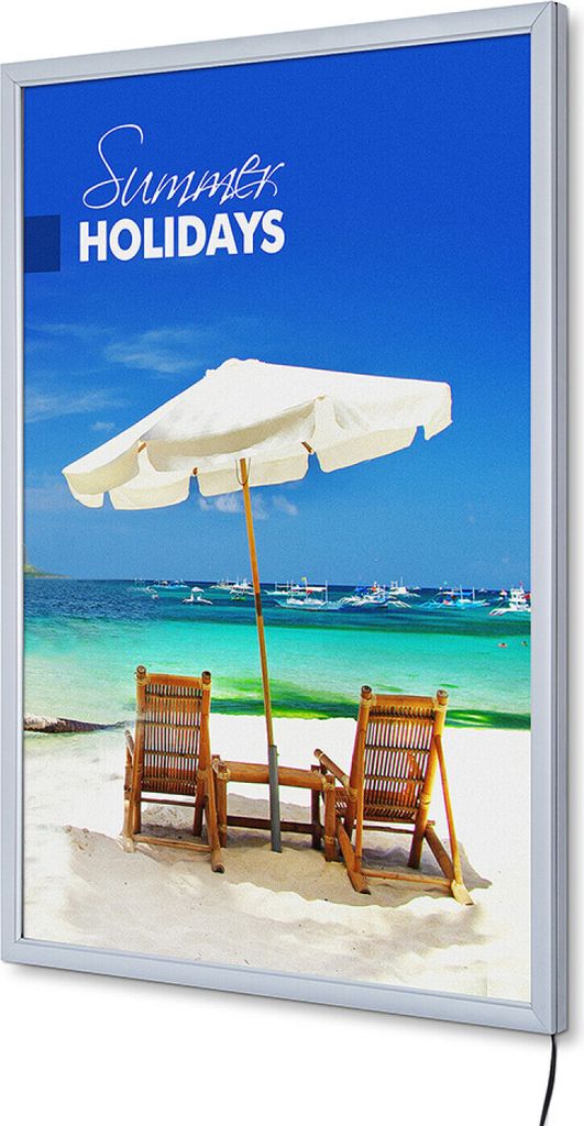 Showdown Displays LED-Leuchtrahmen Economy 50x70