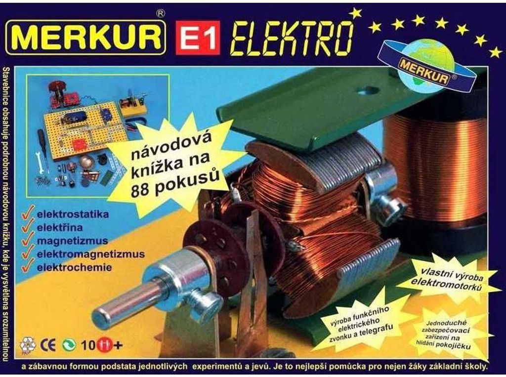 Rtęć E1 elektryczność, magnetyzm Zdjęcie produktu 