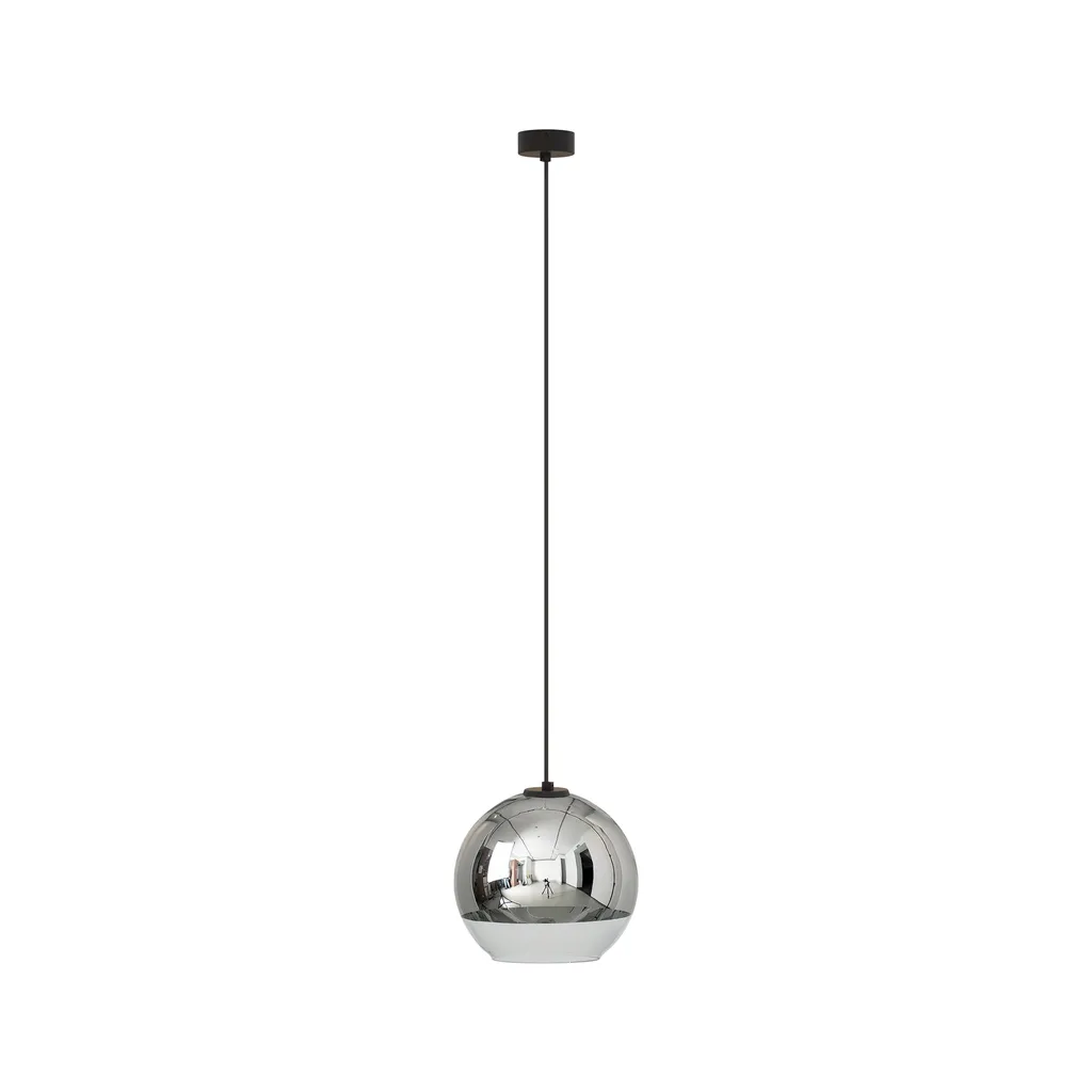 Grand Lustre Globe Moderne 25cm : Solution Éclairage Design pour E27